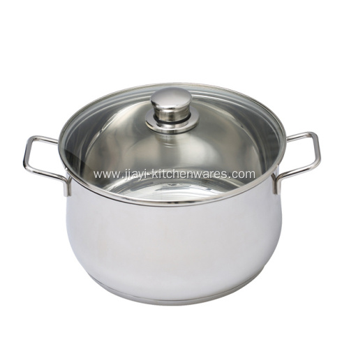 Stainless Steel Fry Pan with Handle